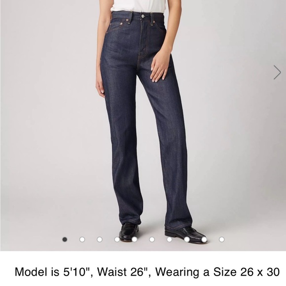 Levi's Denim - NWT Levi’s Vintage Clothing (LVC) 1950’s 701 Selvedge Jeans 30x30